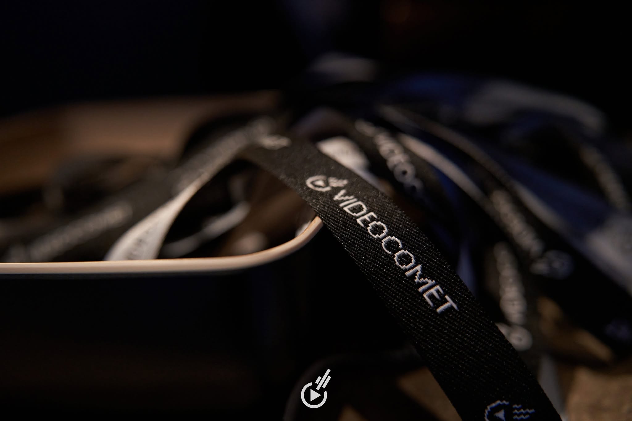 VIDEOCOMET-Lanyards der Teilnehmer